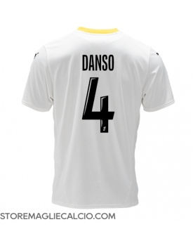 RC Lens Kevin Danso #4 Maglia Gara Terza Repliche 2024-25 Maniche Corte